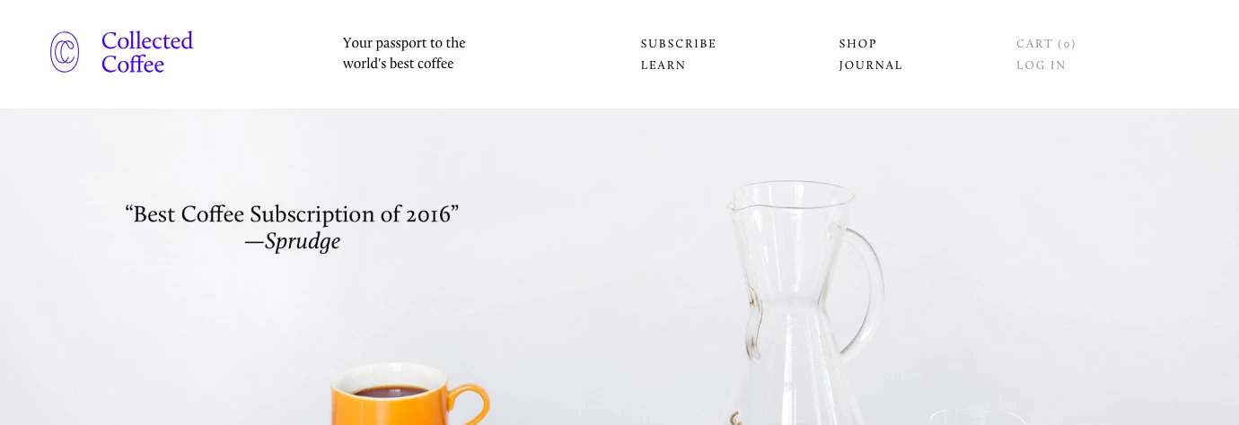 Collected Coffee screenshot