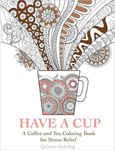 Have a Cup coloring book cover